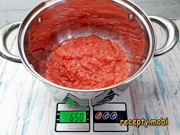 приготовление горлодера из помидора с чесноком на зиму - фото шаг 4