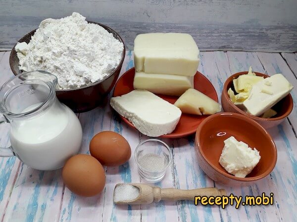 ингредиенты для приготовления хачапури по-имеретински - фото шаг 1