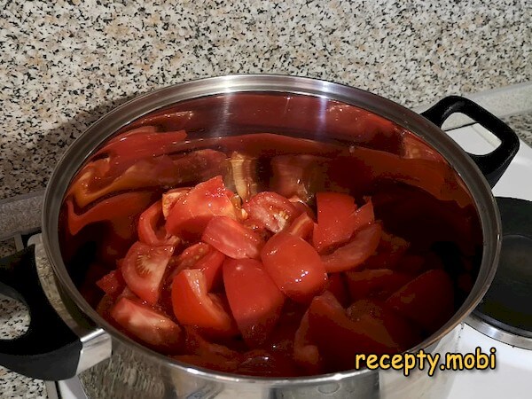 приготовление лечо из болгарского перца с помидорами - фото шаг 4
