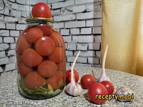 Маринованные помидоры на зиму без стерилизации быстрого приготовления