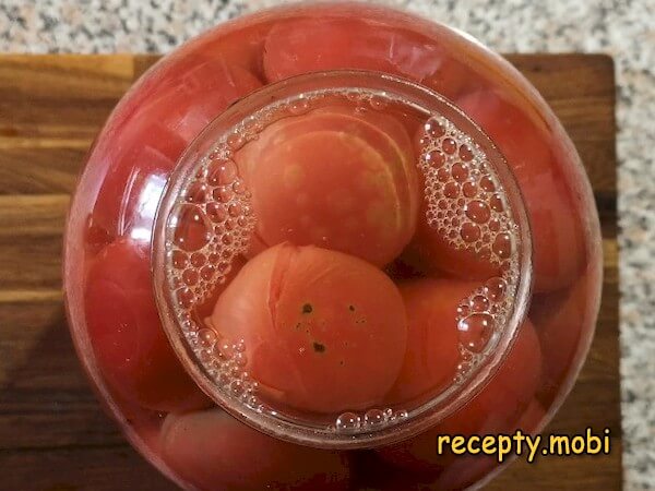 приготовление маринованных помидоров на зиму - фото шаг 14
