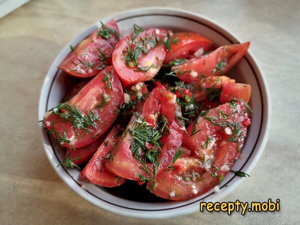 Korean-style tomatoes