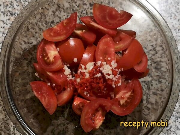 cooking tomatoes in Korean - photo step 4