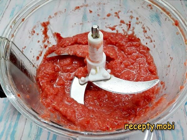 измельченный томат - фото шаг 3