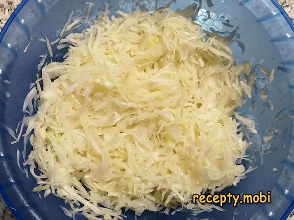 shredded cabbage - photo step 4