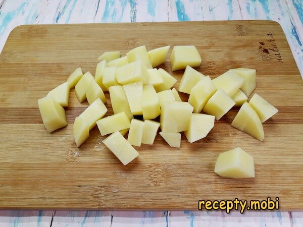 нарезанный картофель - фото шаг 9