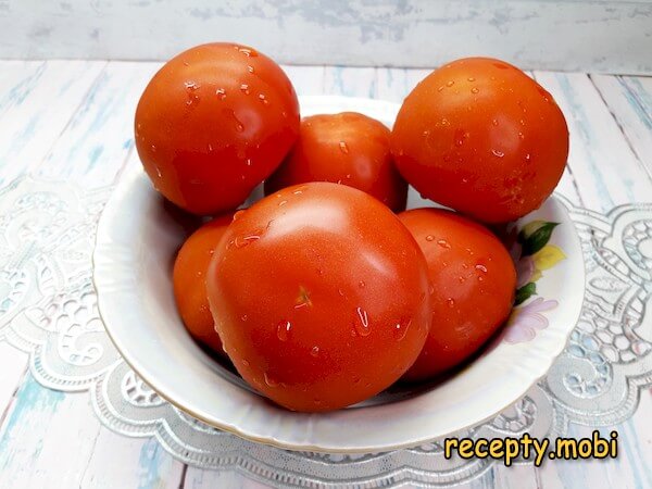 помидоры - фото шаг 1