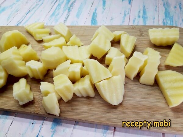 нарезанный картофель - фото шаг 5