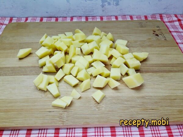 нарезанный картофель - фото шаг 4