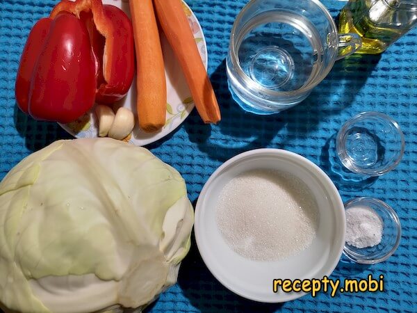 ингредиенты для приготовления капусты провансаль быстрого приготовления - фото шаг 1