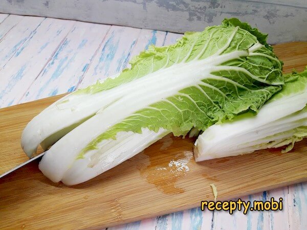 chinese cabbage - photo step 5