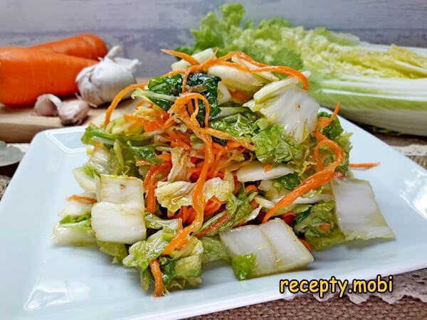 Marinated Chinese cabbage