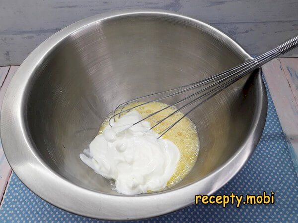 приготовление тесто для пирога - фото шаг 4