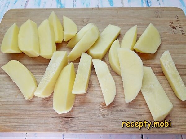 нарезанный картофель - фото шаг 6