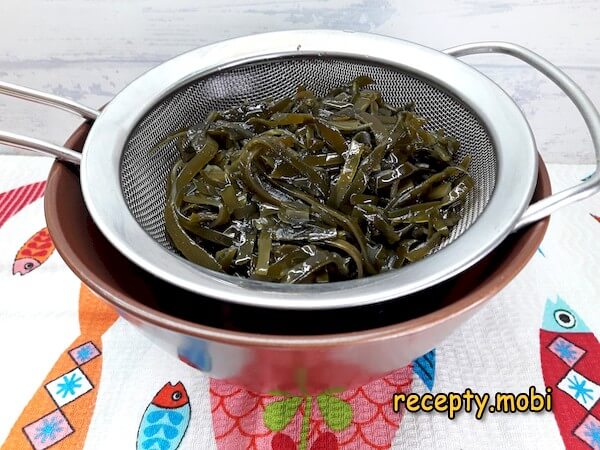 pickled seaweed - photo step 3
