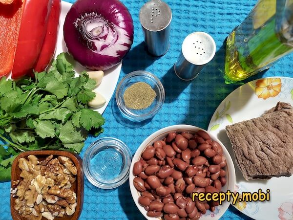ингредиенты для салата Тбилиси - фото шаг 1