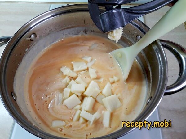 приготовление супа-пюре из цветной капусты со сливками - фото шаг 21