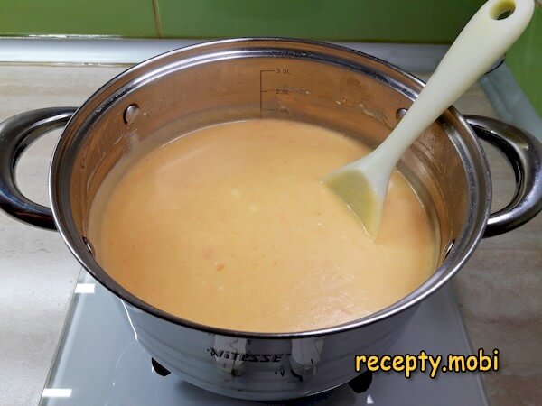 Суп-пюре из цветной капусты со сливками