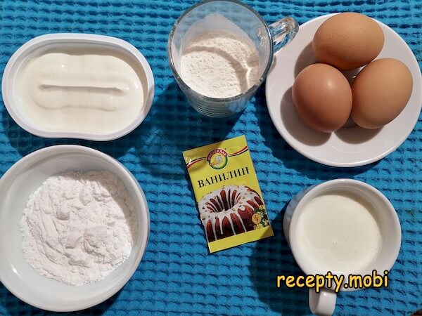 ингредиенты для приготовлении хлопкового чизкейка - фото шаг 1
