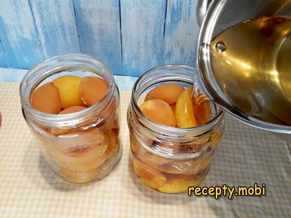 приготовление абрикосов в сиропе - фото шаг 13