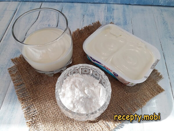 ингредиенты для приготовления крем чиза для торта на сливках - фото шаг 1