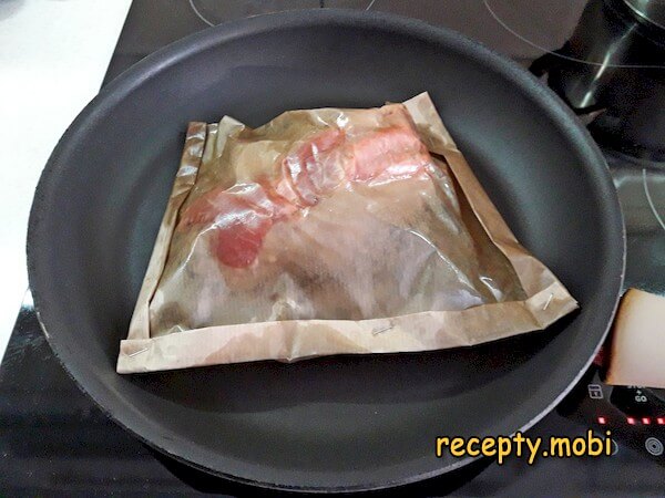 мясо в бумажном пакете - фото шаг 5