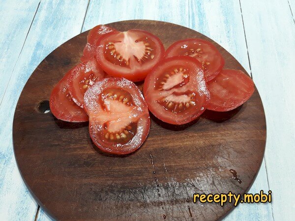 нарезанный помидор - фото шаг 11