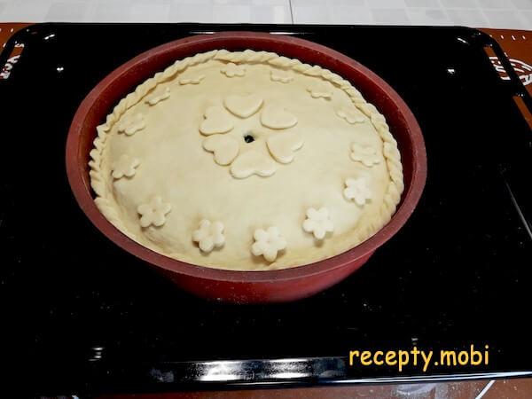 приготовление пирога со щавелем в духовке - фото шаг 18