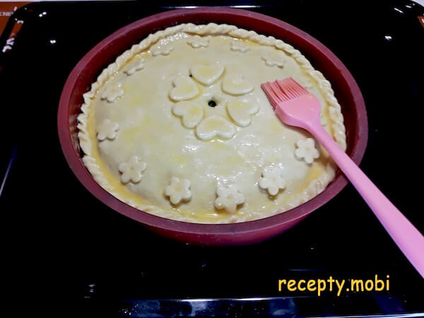 приготовление пирога со щавелем в духовке - фото шаг 19