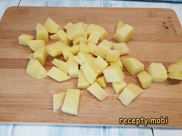 нарезанный картофель - фото шаг 6
