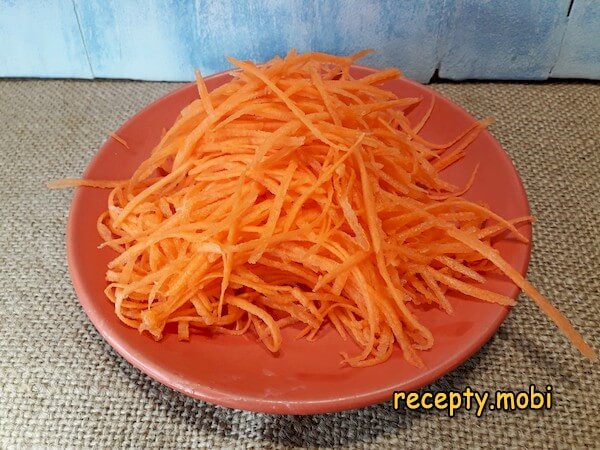 тертая морковь - фото шаг 6