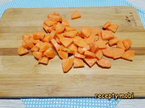 нарезанная морковь - фото шаг 10