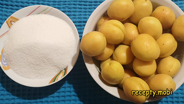ингредиенты для приготовления пятиминутки из абрикосов - фото шаг 1