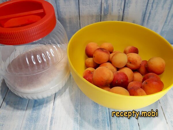 ингредиенты для приготовления варенья из абрикосов - фото шаг 1