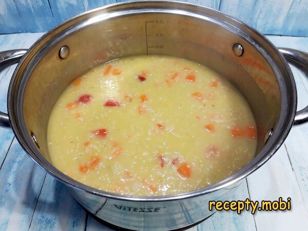 приготовление чечевичного супа-пюре из красной чечевицы - фото шаг 15