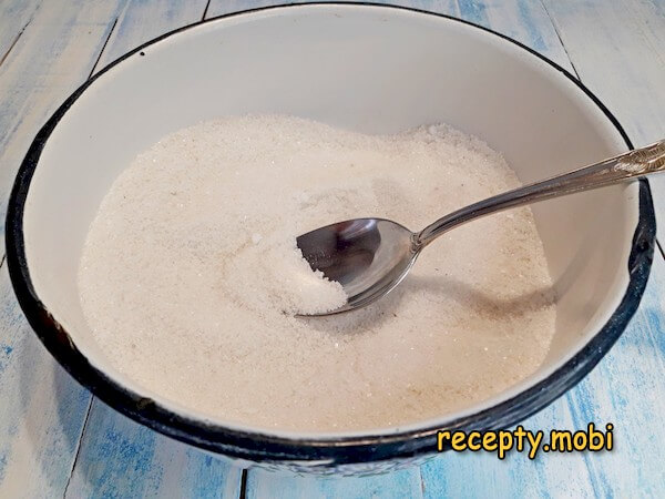 соль смешанная с сахаром - фото шаг 2