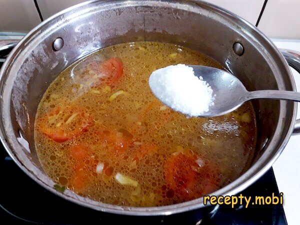 приготовление супа харчо - фото шаг 12