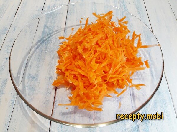 тертая морковь - фото шаг 5