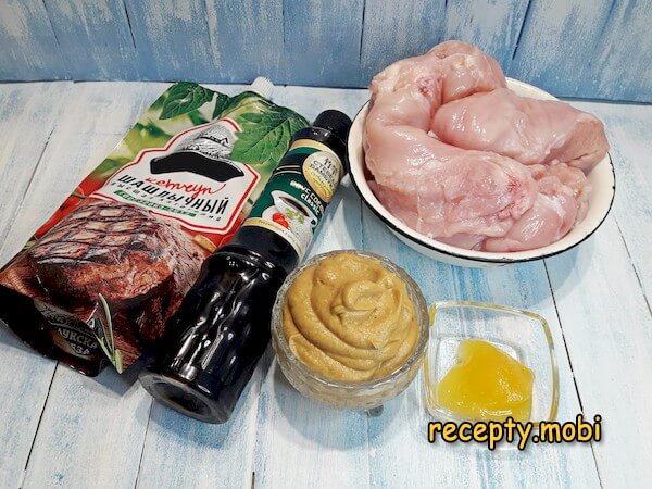 ингредиенты для маринада для шашлыка из курицы - фото шаг 1