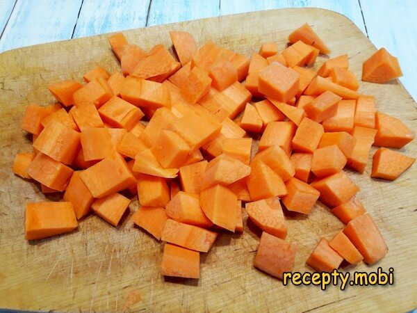 нарезанная морковь - фото шаг 8