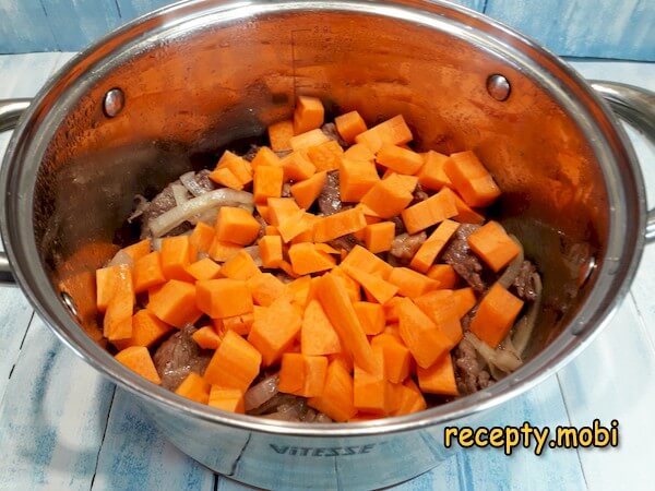 нарезанная морковь - фото шаг 9