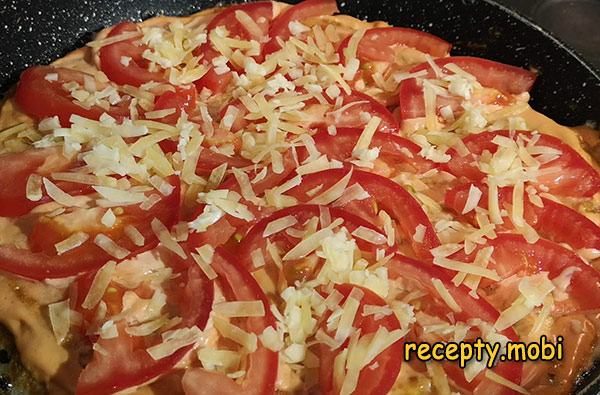 приготовление пиццы из кабачков на сковороде - фото шаг 19