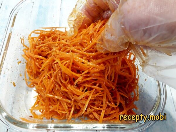 приготовление моркови по-корейски - фото шаг 9