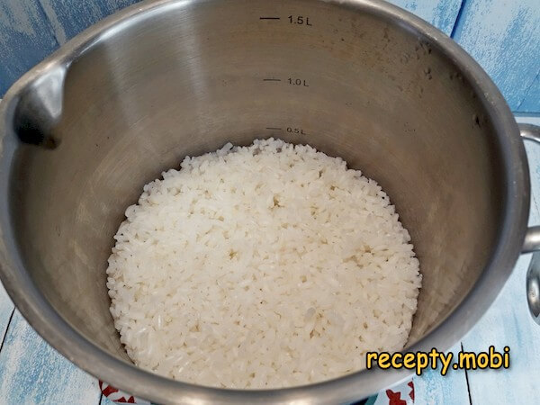 варёный рис - фото шаг 6