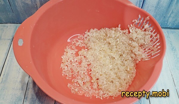 рис промытый - фото шаг 2