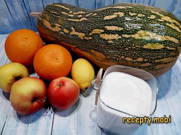 ингредиенты для приготовления яблочно-тыквенного сока - фото шаг 1