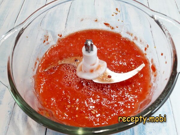 измельченные томаты - фото шаг 3