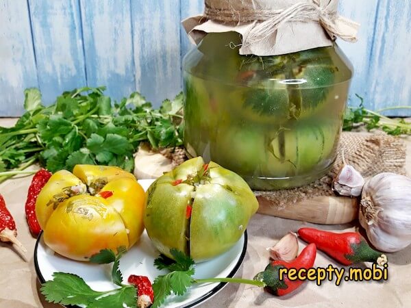 Зеленые помидоры по-армянски