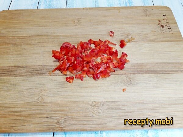 нарезанный помидор - фото шаг 4