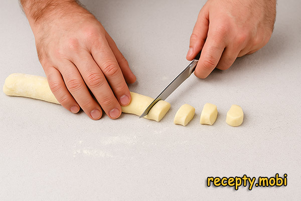 приготовление клёцок